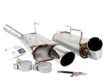 Mustang Bassani Axle-Back Exhaust  (05-10) 4.6L 5.4L