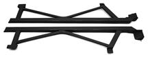 Mustang BMR Boxed Subframe Connectors Black Hammertone (05-14)