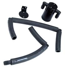 Mustang JLT Oil Seperator, Driver's Side Black Anodized (96-04)