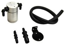 Mustang JLT Oil Seperator, Driver's Side Silver Anodized (99-04)