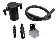 Mustang JLT Oil Seperator, Driver's Side Black Anodized (99-04)
