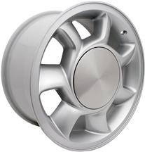 1979-93 Mustang Silver RH 93 Cobra Wheel - 17X8.5