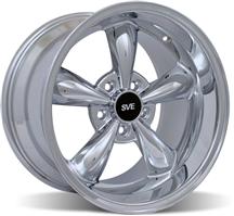 1994-04 Mustang Chrome Deep Dish Bullitt Wheel - 17X10.5
