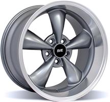 1994-04 Mustang Anthracite Deep Dish Bullitt Wheel - 18X10