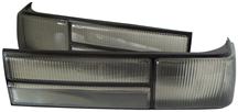 87-93 MUSTANG SMOKED LX TAILLIGHT LENS KIT