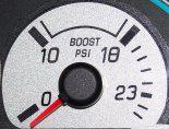 2003-04 Mustang Cobra Boost Gauge Overlay, Up To 23Psi