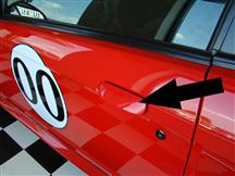 1999-04 Mustang Lf Outer Door Handle, Paint To Match