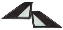 87-93 MUSTANG HATCHBACK QUARTER WINDOW PAIR, FORD ORIGINAL CARLITE