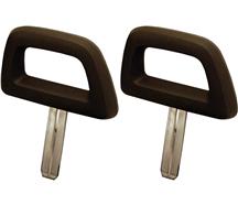 Mustang Halo Headrest Pair Black (84-86)