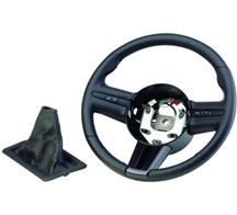 Mustang Ford Racing Steering Wheel and Shift Boot Black Stiching (05-09)