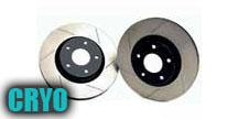 1994-04 Mustang Cobra/Bullitt/Mach 1 Cryo Treated Slotted Front Brake Rotor Pair