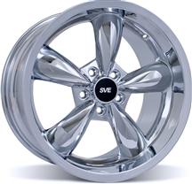 Mustang Deep Dish Bullitt Wheel- 18X10 Chrome (05-14)