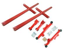 Mustang SVE Rear Control Arm And Subframe Connector Kit Red (79-04)