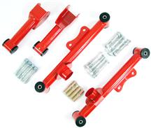 1979-04 MUSTANG SVE TUBULAR REAR UPPER AND LOWER CONTROL ARM KIT, RED