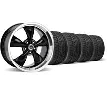 Mustang American Racing Torq Thrust M Wheel And Nitto Tire Kit 20X8.5/10 Black (05-14)